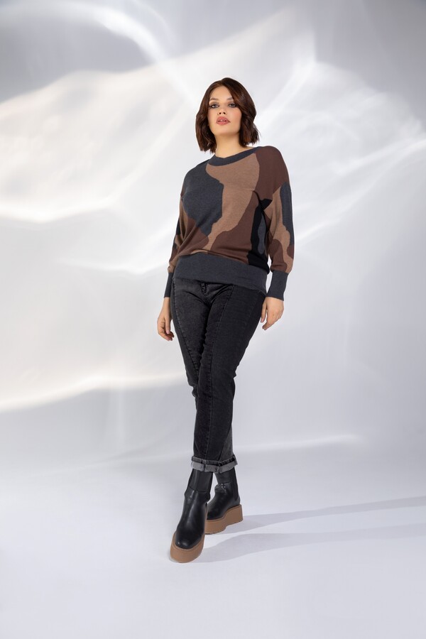 Э7267-223/22-02 Брюки джинсовые Franco Vello