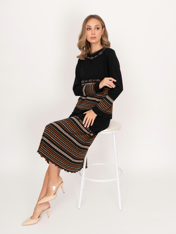 Э1G402/22-02 Юбка тр. Elisa Fanti