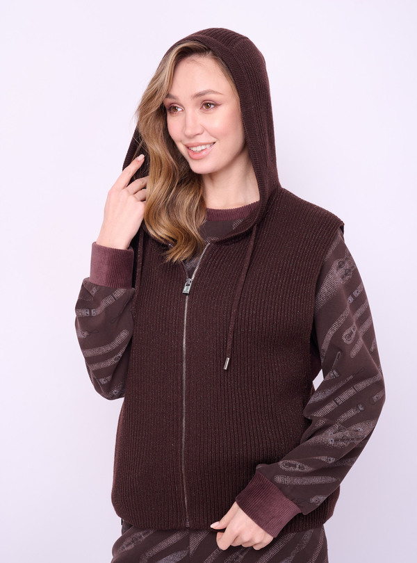 5052-227/26-02 Жилет вязаный Franco Vello