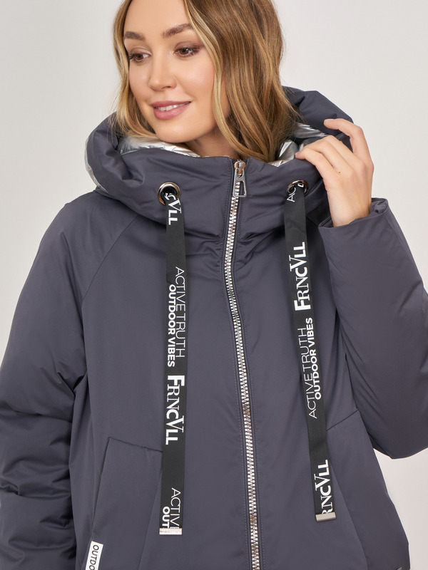 Э3363-223/м/22-02 Пальто утепленное Franco Vello