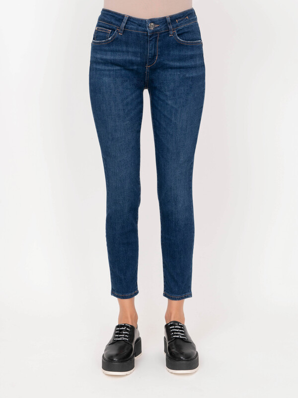 Э31860407 SKINNY/20-02 Джинсы Marella