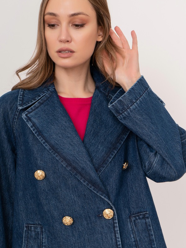 ЭVASTLY/м/22-01 Куртка джинсовая Luisa Spagnoli