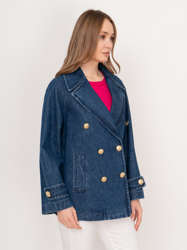 ЭVASTLY/м/22-01 Куртка джинсовая Luisa Spagnoli