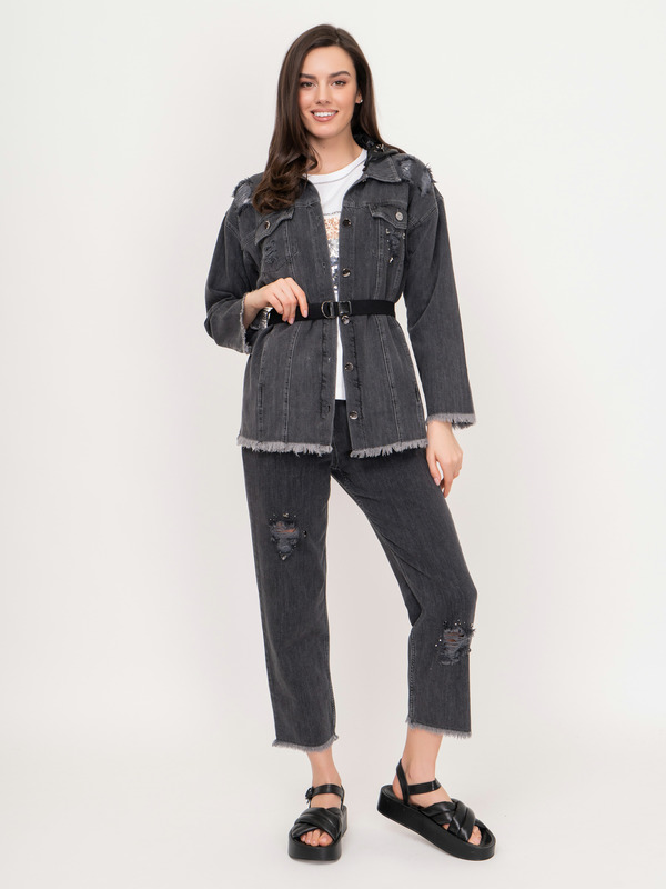 Э6036-121/21-01 Жакет джинсовый Franco Vello