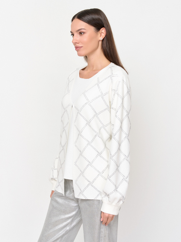 ЭMWT251/м/24-02 Двойка (кардиган+джемпер) LEO & UGO