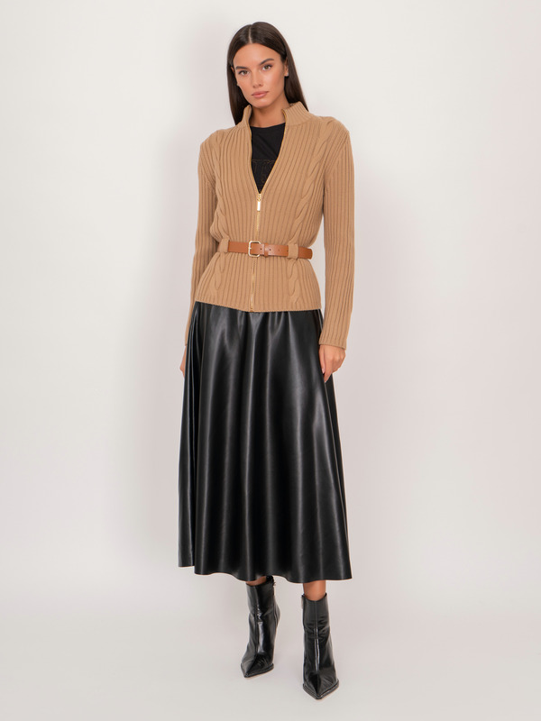 ЭMALIK/22-02 Жакет с ремнем Luisa Spagnoli