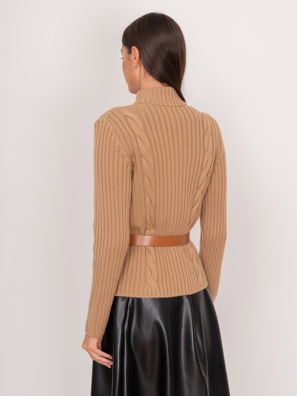 ЭMALIK/22-02 Жакет с ремнем Luisa Spagnoli