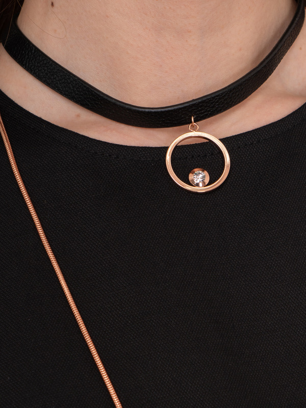 Э176369/22-01 Колье-чокер Мегаполис Ярославна