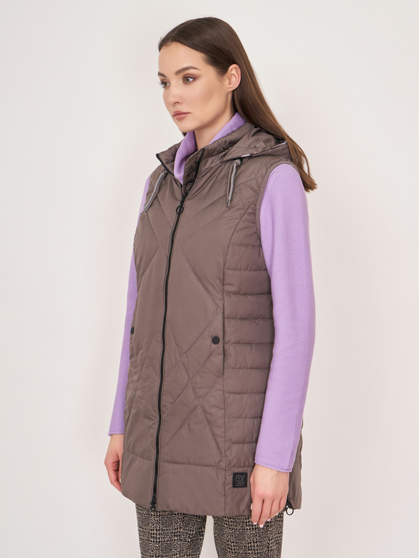 Э124870/м/22-02 Пальто (Жилет удлиненный) Rabe