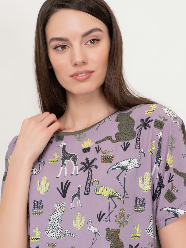 Э2203-121/21-01 Блуза тр. Franco Vello