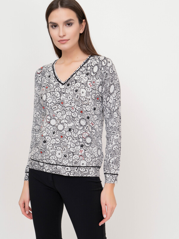 ЭCW108H20/20-02 Пуловер Leo&Ugo