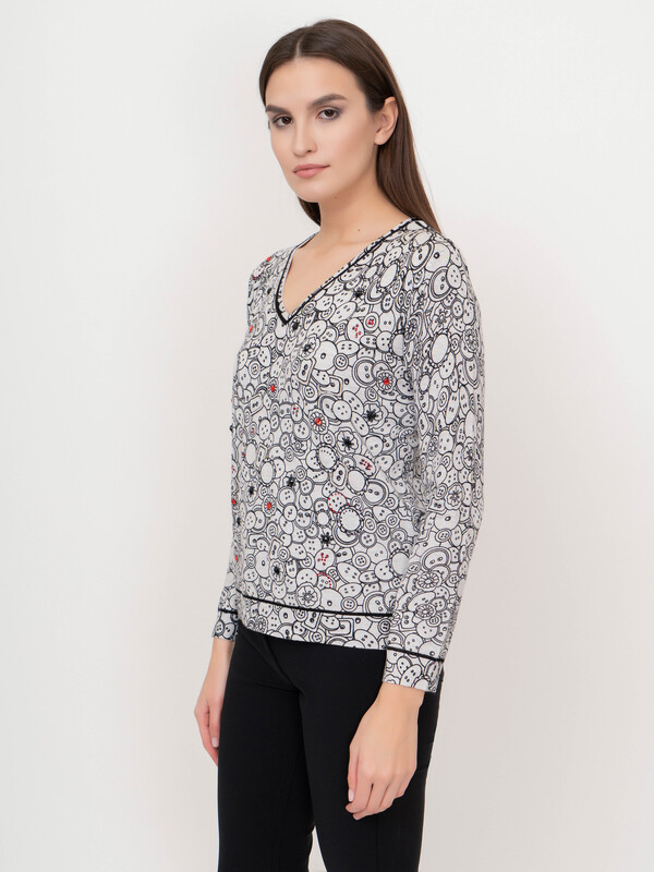 ЭCW108H20/20-02 Пуловер Leo&Ugo