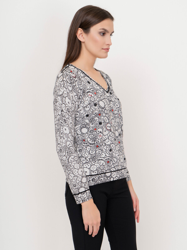 ЭCW108H20/20-02 Пуловер Leo&Ugo