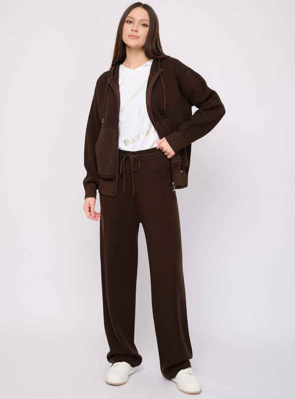 5043-227/26-02 Жакет вязаный на молнии Franco Vello