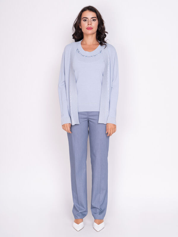 Э50154-S19/19-01 Жакет+Топ Franco Vello