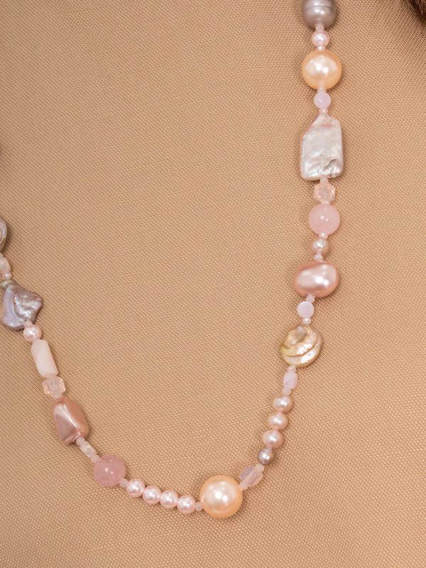 Э372684/22-01 Бусы Жемчужный каприз ср. Ярославна