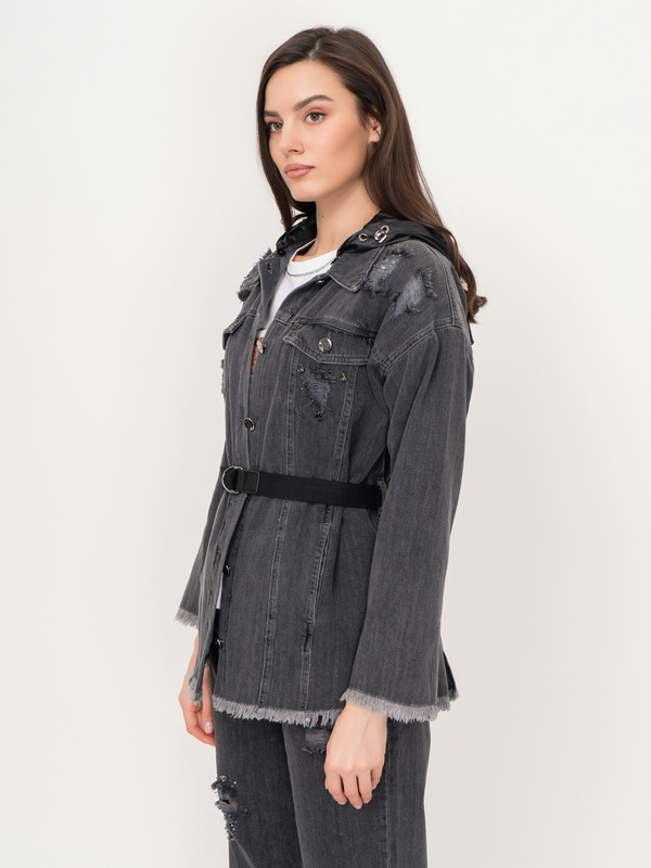 Э6036-121/21-01 Жакет джинсовый Franco Vello