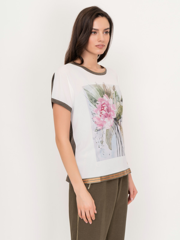 Э5183-121/21-01 Блуза тр. Franco Vello