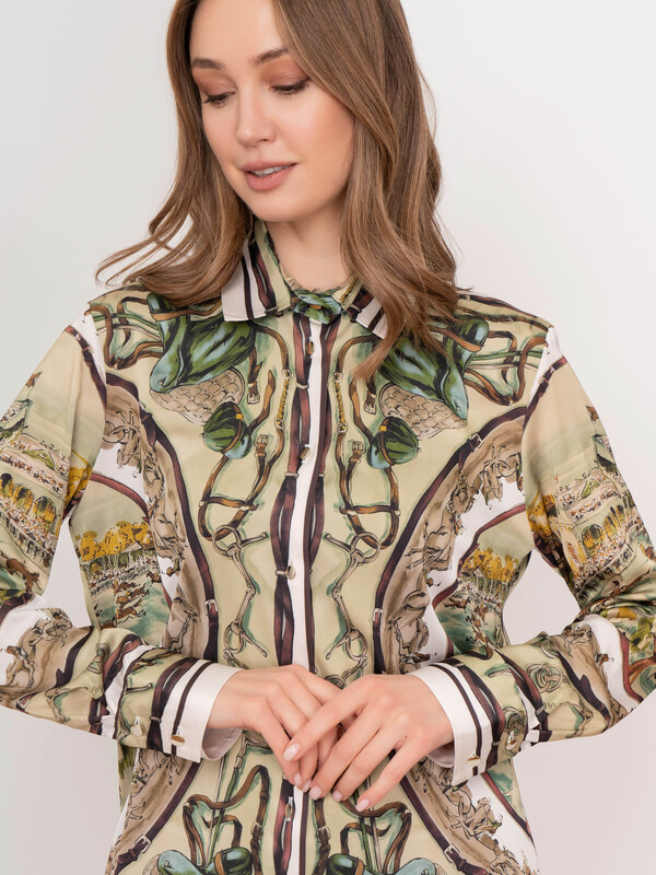 Э54821/22-01 Блузка D.Exterior