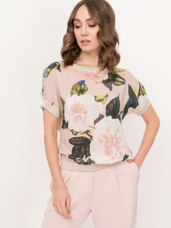 Э1M800/SR/21-01 Блузка Elisa Fanti