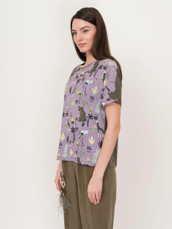 Э2203-121/21-01 Блуза тр. Franco Vello