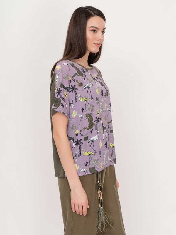 Э2203-121/21-01 Блуза тр. Franco Vello