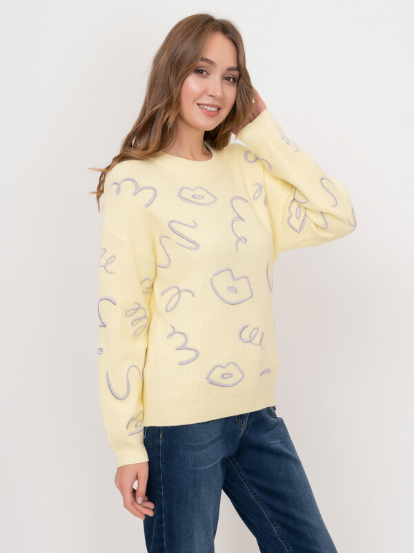 ЭKH679H20/20-02 Джемпер Leo&Ugo