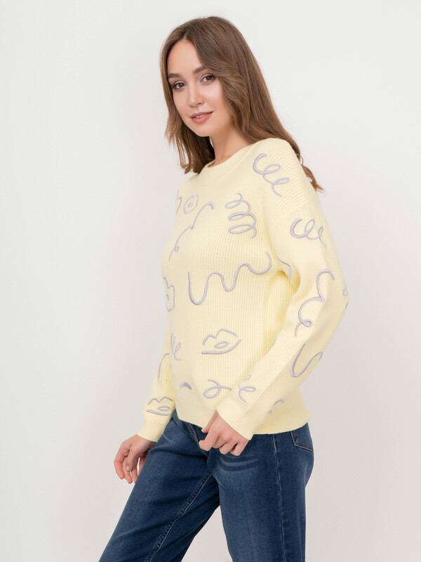 ЭKH679H20/20-02 Джемпер Leo&Ugo