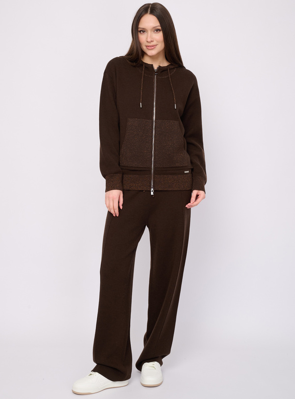 5043-227/26-02 Жакет вязаный на молнии Franco Vello