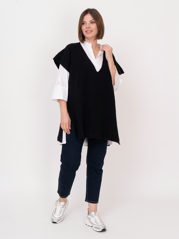 Э7601.5019/21-02 Жилет тр. Mat Fashion