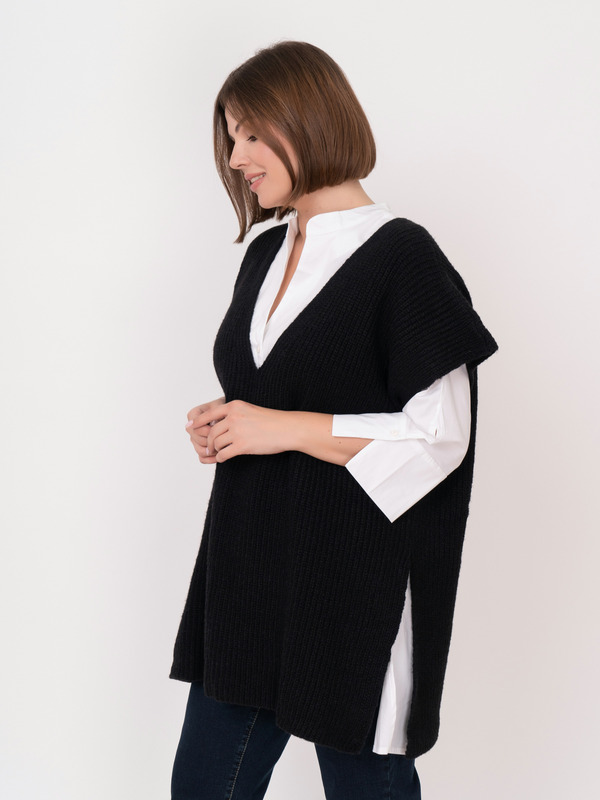 Э7601.5019/21-02 Жилет тр. Mat Fashion