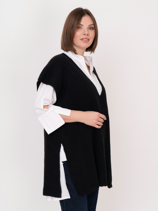 Э7601.5019/21-02 Жилет тр. Mat Fashion