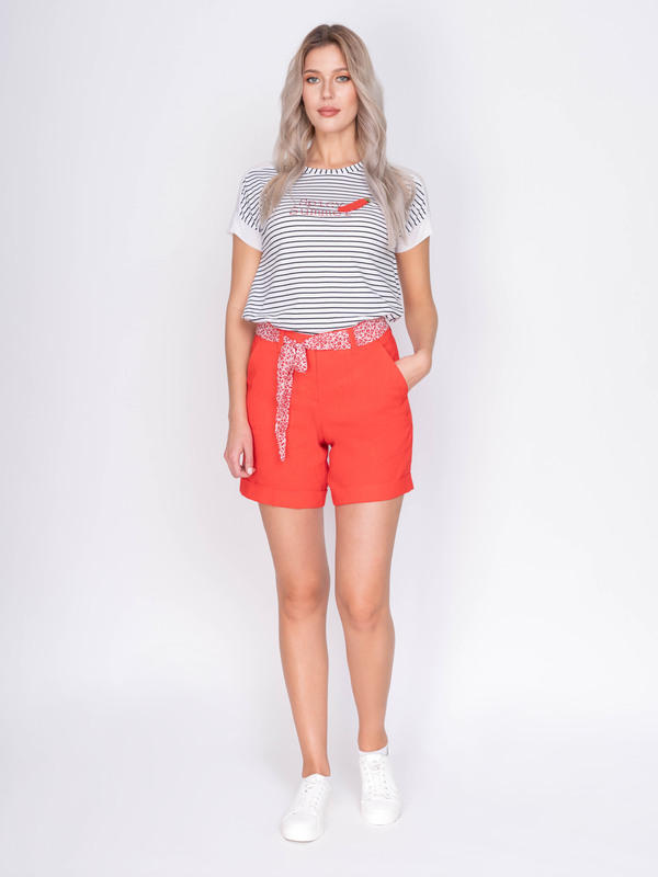 31410195 GAVINO/19-01 Шорты+пояс MARELLA