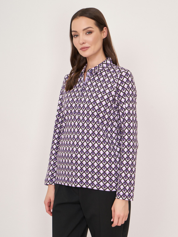 Э124359/22-02 Джемпер (с воротом поло) Rabe