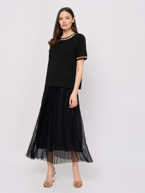 СTEB749/м/26-01 Блузка тр. LEO & UGO