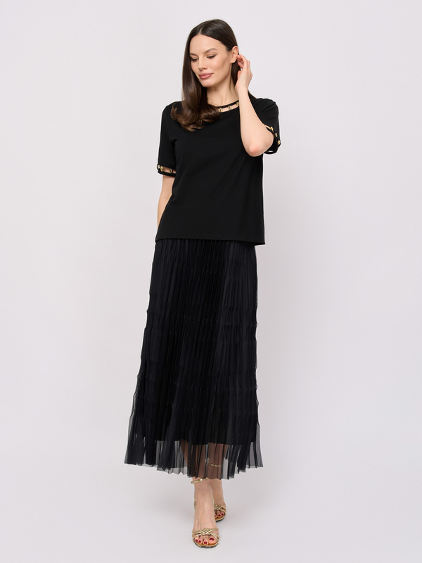 СTEB749/м/26-01 Блузка тр. LEO & UGO