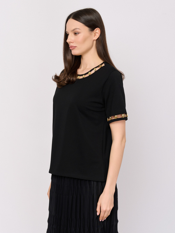 СTEB749/м/26-01 Блузка тр. LEO & UGO