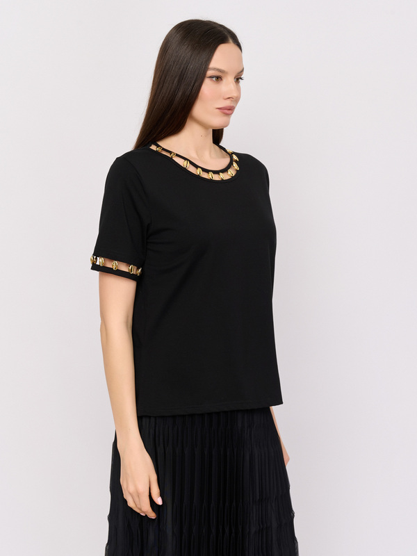 СTEB749/м/26-01 Блузка тр. LEO & UGO